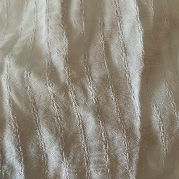 H&M White 3/4 Puffer Sleeve Button Down Blouse Size: Small - Picture 5 of 5